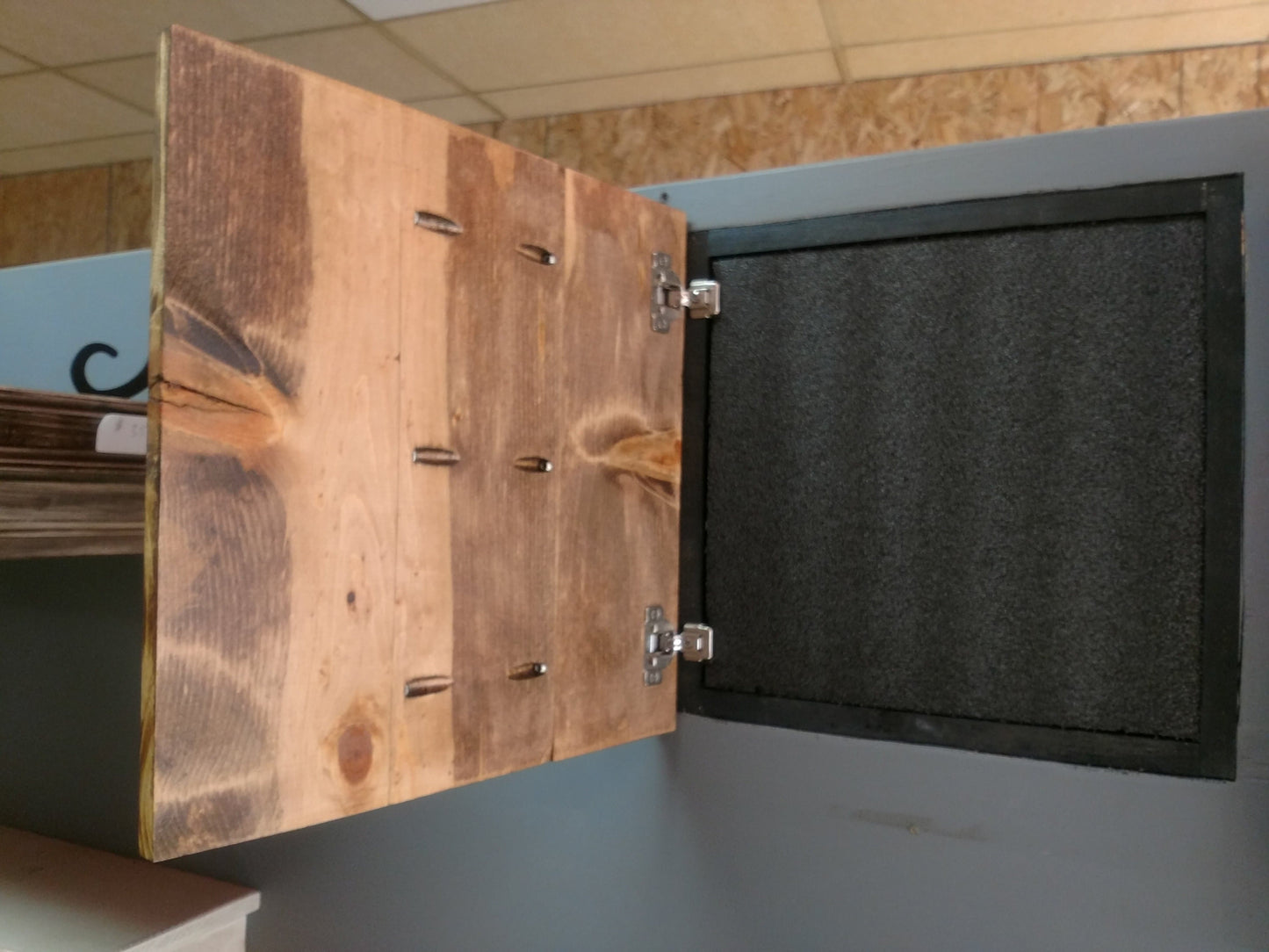 Liberty Home Concealment Doc Holliday wall art box.
