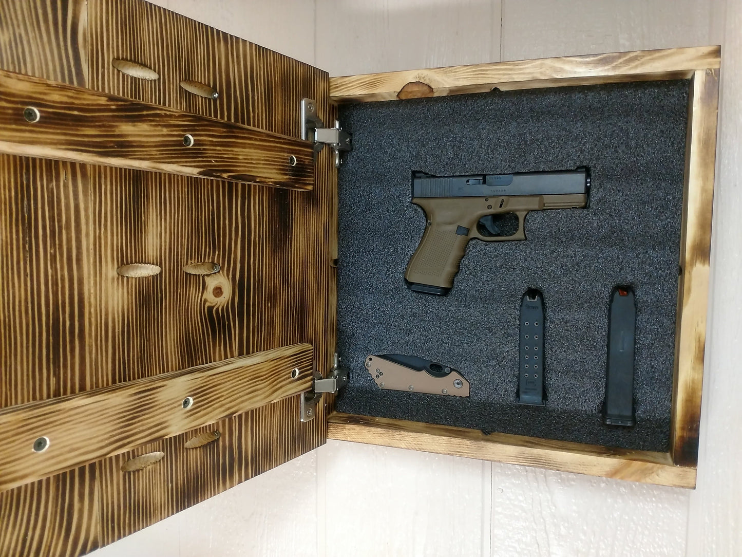 Liberty Home Concealment Doc Holliday wall art box.