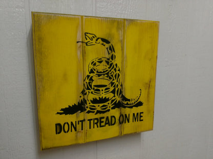 Liberty Home Concealment Gadsden wall art box