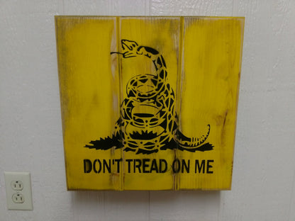 Liberty Home Concealment Gadsden wall art box