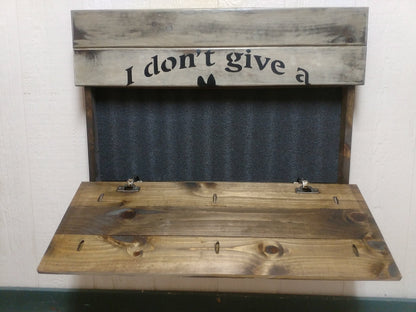 Liberty Home Concealment “I Don't Give A Rat's Ass” Gun Concealment Wall Art