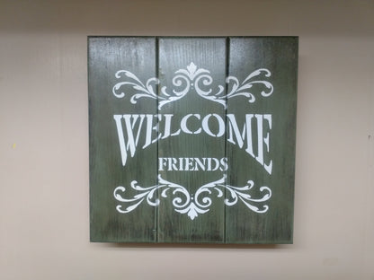 Liberty Home Concealment "Welcome Friends" Gun Concealment Wall Art Box