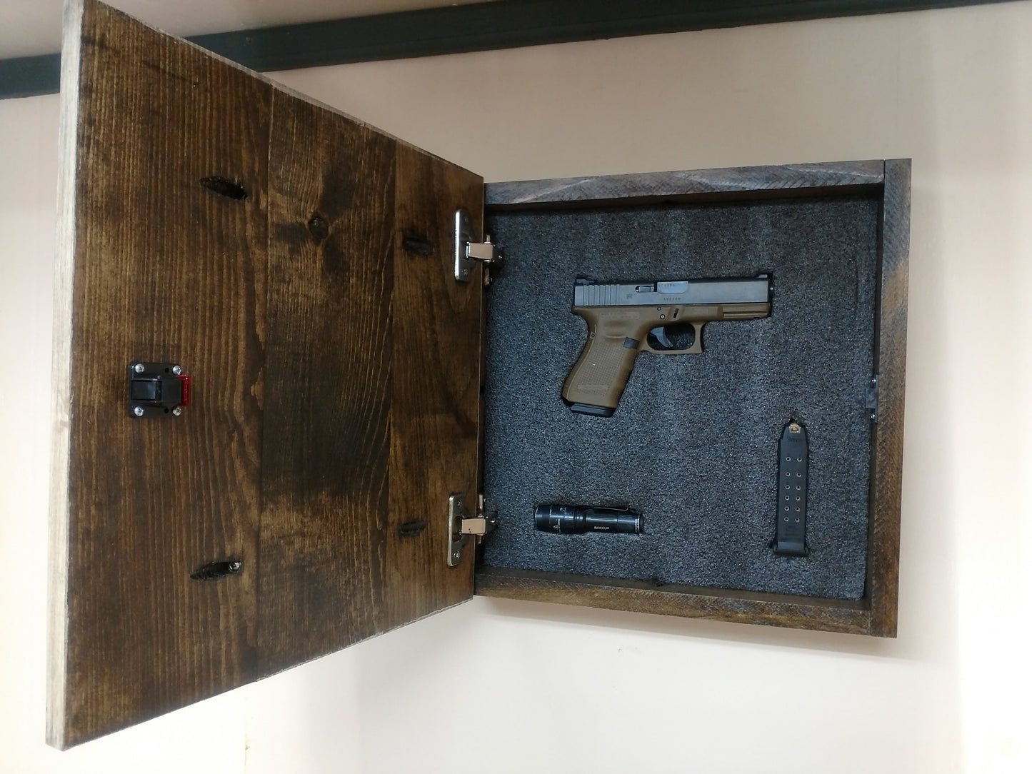 Liberty Home Concealment Chuck Norris Gun Concealment Wall Art Box