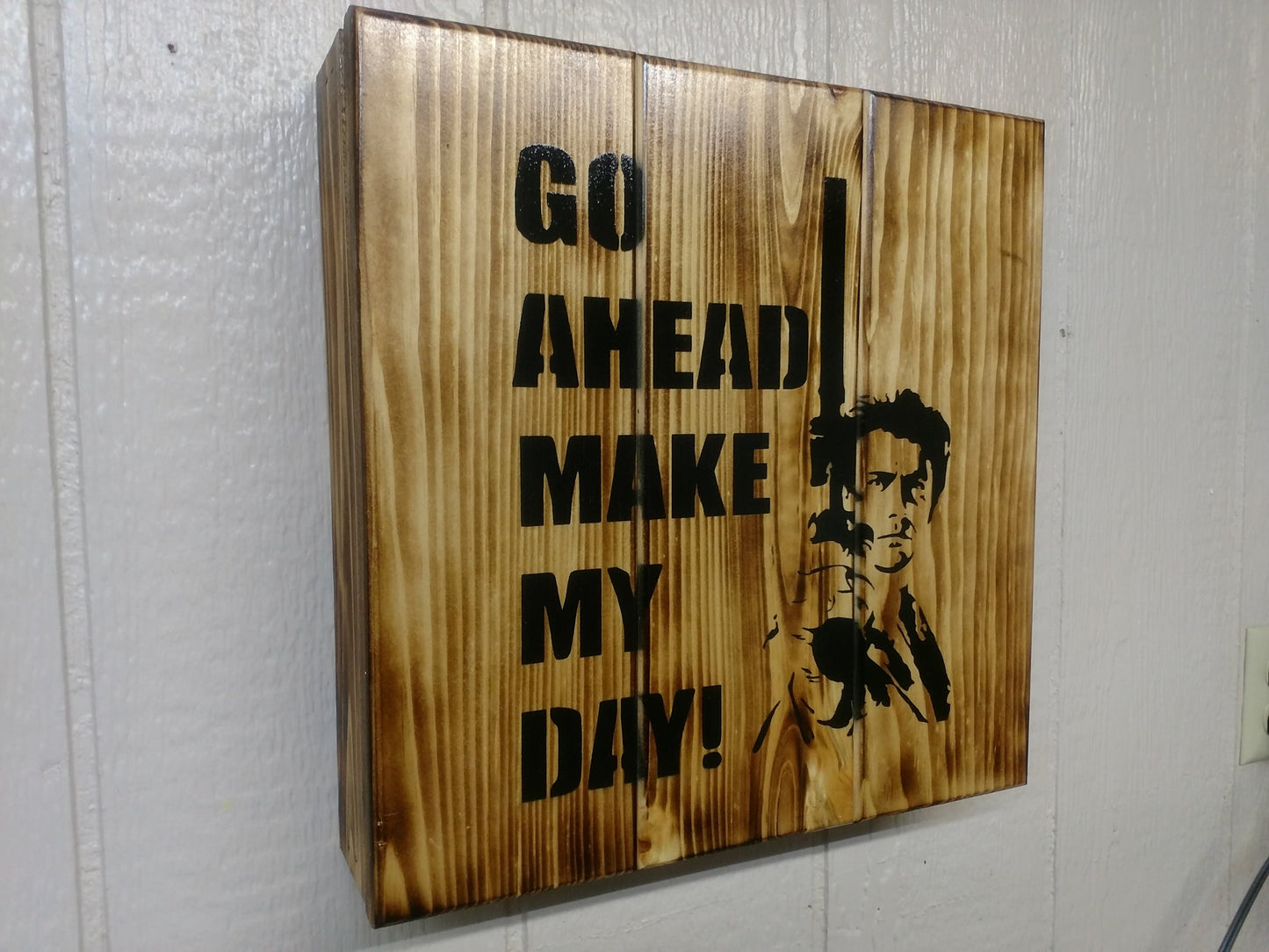 Liberty Home Concealment "Dirty Harry" Gun Concealment Wall Art Box