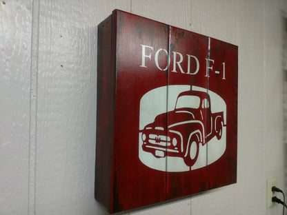 Liberty Home Concealment Ford F1 Wall Art Gun Concealment Box