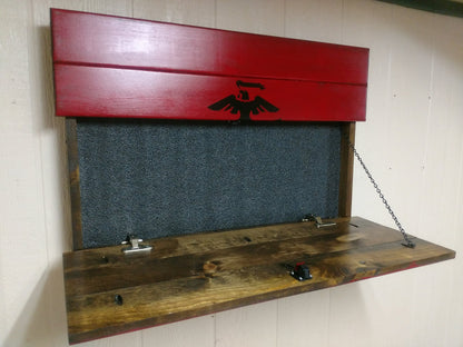 Liberty Home Concealment Marine Corps Flag Hidden Gun Storage Wall Art