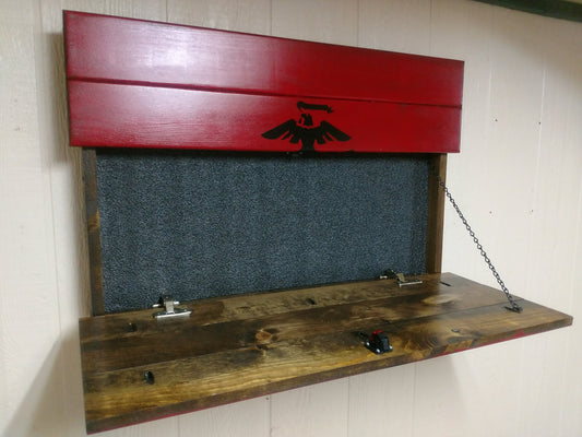 Liberty Home Concealment Marine Corps Flag Hidden Gun Storage Wall Art