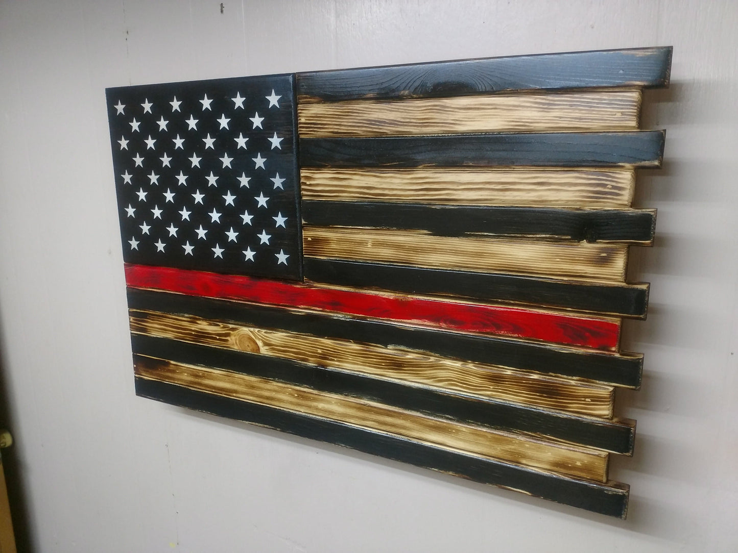 Liberty Home Concealment Dual Compartment Small American Flag Gun Concealment Case
