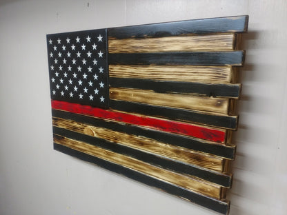 Liberty Home Concealment Large American Flag Gun Concealment Case with 2 Compartments