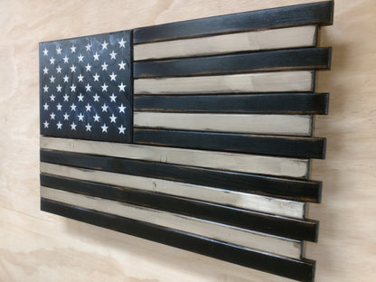 Liberty Home Concealment Dual Compartment Small American Flag Gun Concealment Case