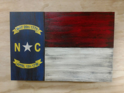 Liberty Home Concealment Small Wooden State Flag & Special Design Gun Case
