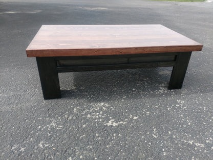 Liberty Home Concealment Modern Wooden Sliding Top Coffee Table