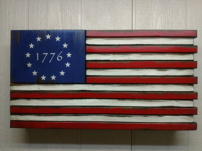 Liberty Home Concealment Mini American Flag Gun Concealment Case