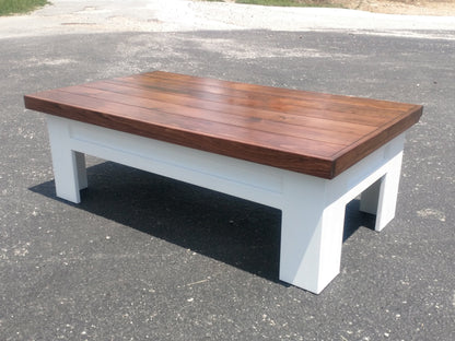Liberty Home Concealment Modern Wooden Sliding Top Coffee Table
