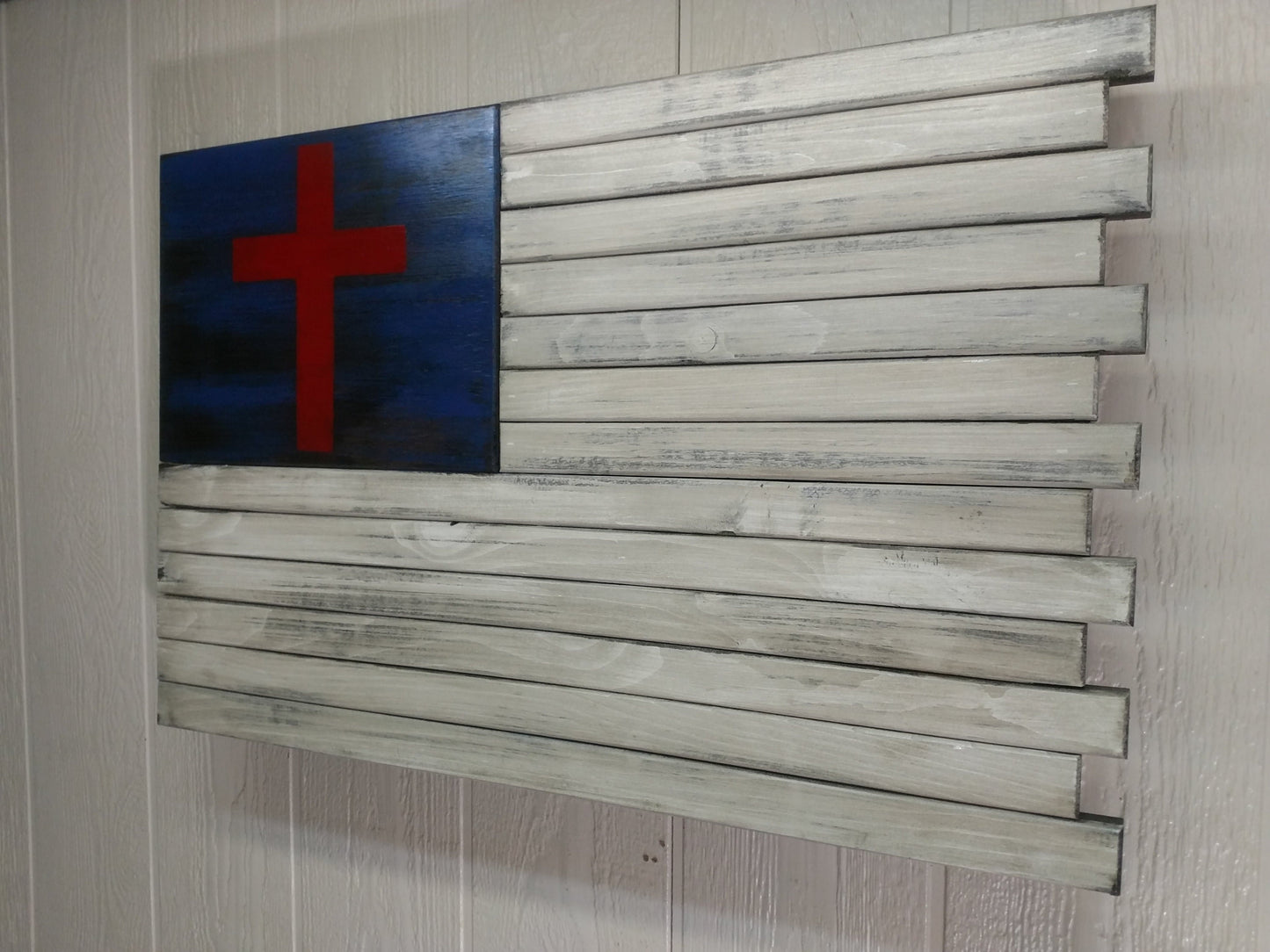 Liberty Home Concealment Large Wooden State Flag & Special Design Gun Case