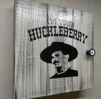 Liberty Home Concealment "I'M YOUR HUCKLEBERRY" GUN CONCEALMENT WALL ART BOX