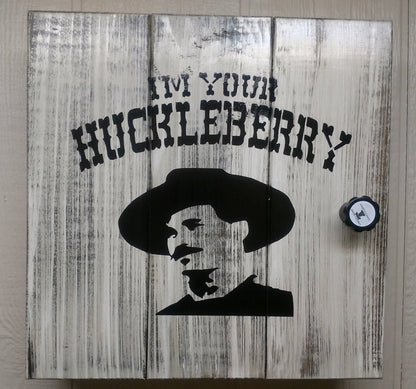 Liberty Home Concealment "I'M YOUR HUCKLEBERRY" GUN CONCEALMENT WALL ART BOX