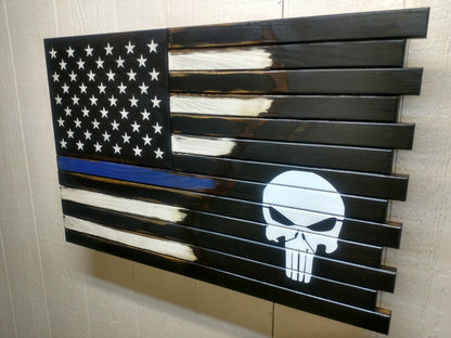 Liberty Home Concealment Small Hidden Gun Case with ½ USA Flag and ½ Graphic Design