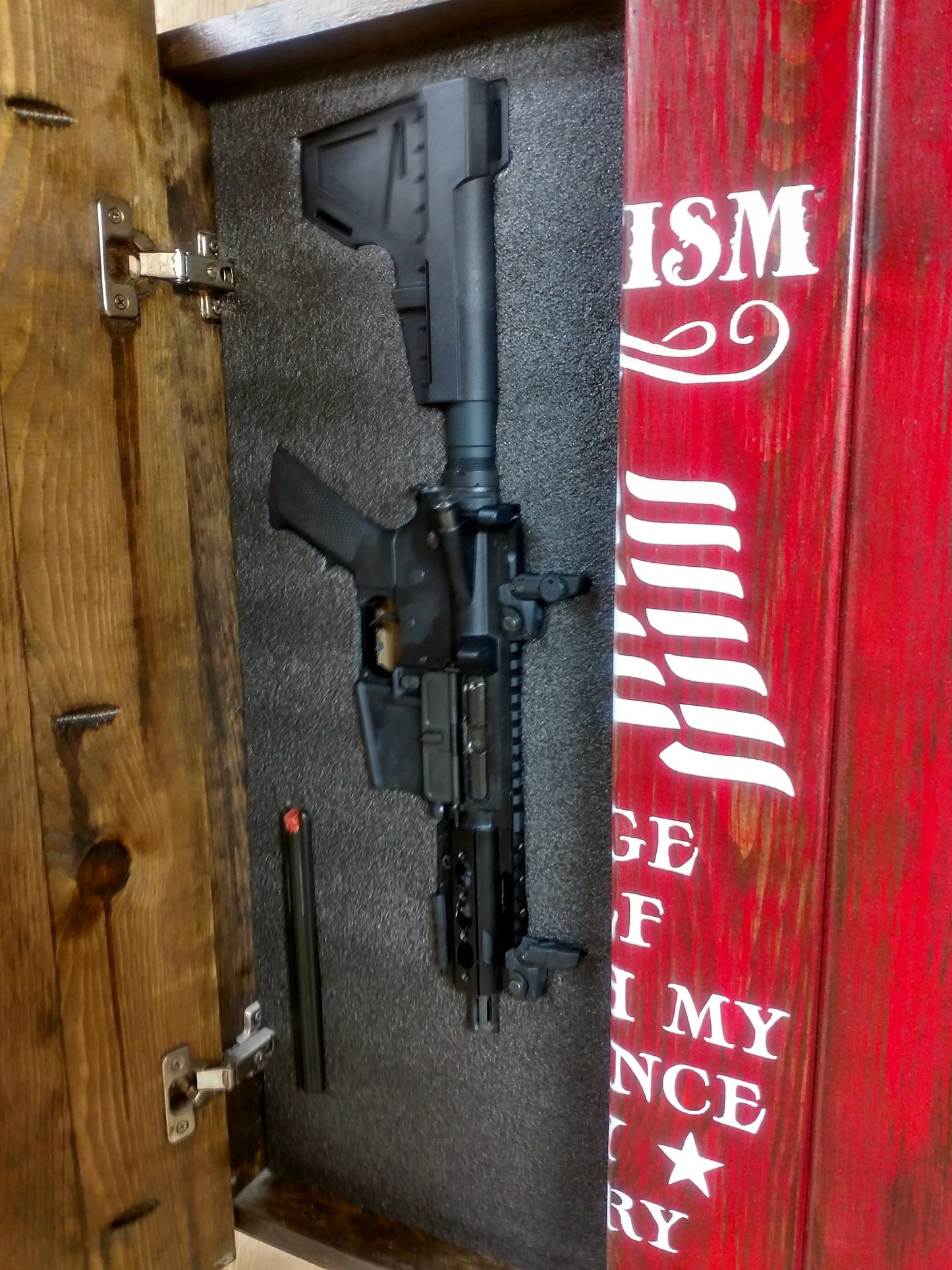 Liberty Home Concealment Craft Beer Hidden gun storage sign