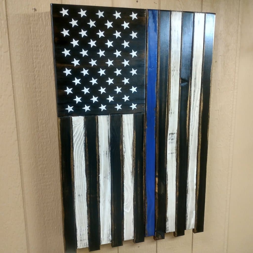 Liberty Home Concealment Large Vertical Hanging American Flag Gun Concealment Case