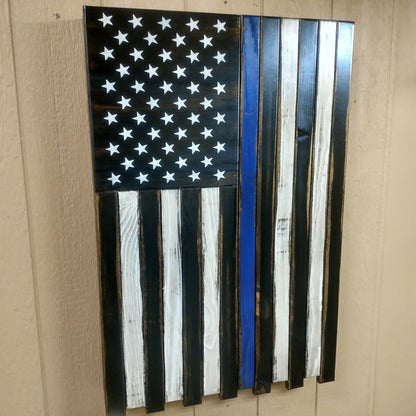 Liberty Home Concealment Large Vertical Hanging American Flag Gun Concealment Case