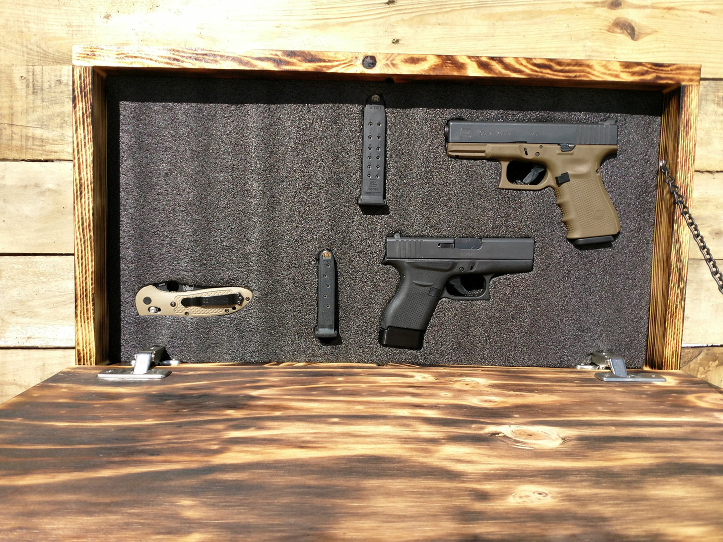 Liberty Home Concealment "Life is Hard" Mini Gun Storage Sign