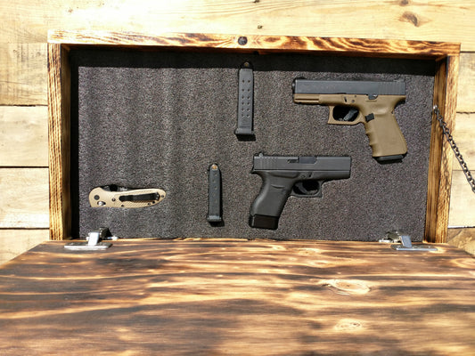 Liberty Home Concealment "Life is Hard" Mini Gun Storage Sign