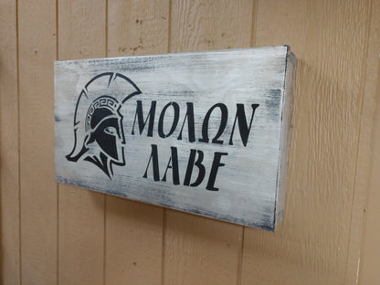 Liberty Home Concealment Molon Labe Mini Gun Storage Sign