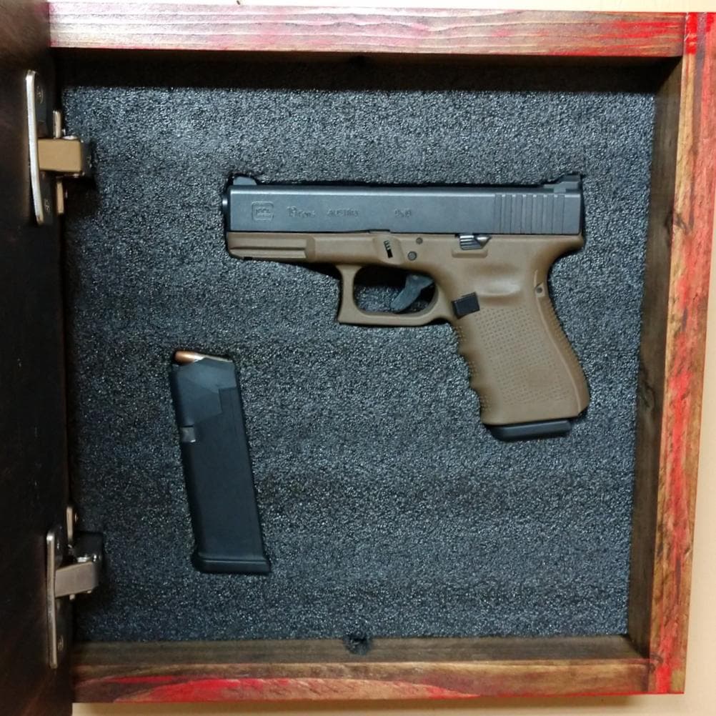 Liberty Home Concealment “Faith, Family, Freedom” Mini Concealment Wall Art Box