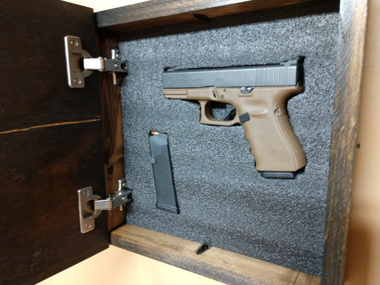 Liberty Home Concealment "THE DUKE" MINI GUN CONCEALMENT WALL ART BOX