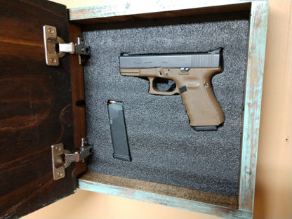 Liberty Home Concealment “FAITH CAN MOVE MOUNTAINS” MINI CONCEALMENT WALL ART BOX