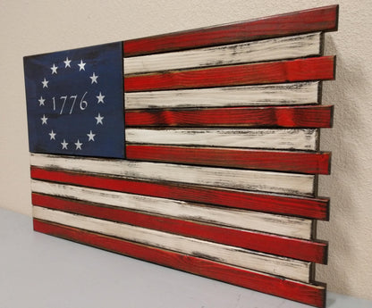 Liberty Home Concealment Single Compartment Small American Flag Gun Concealment Case