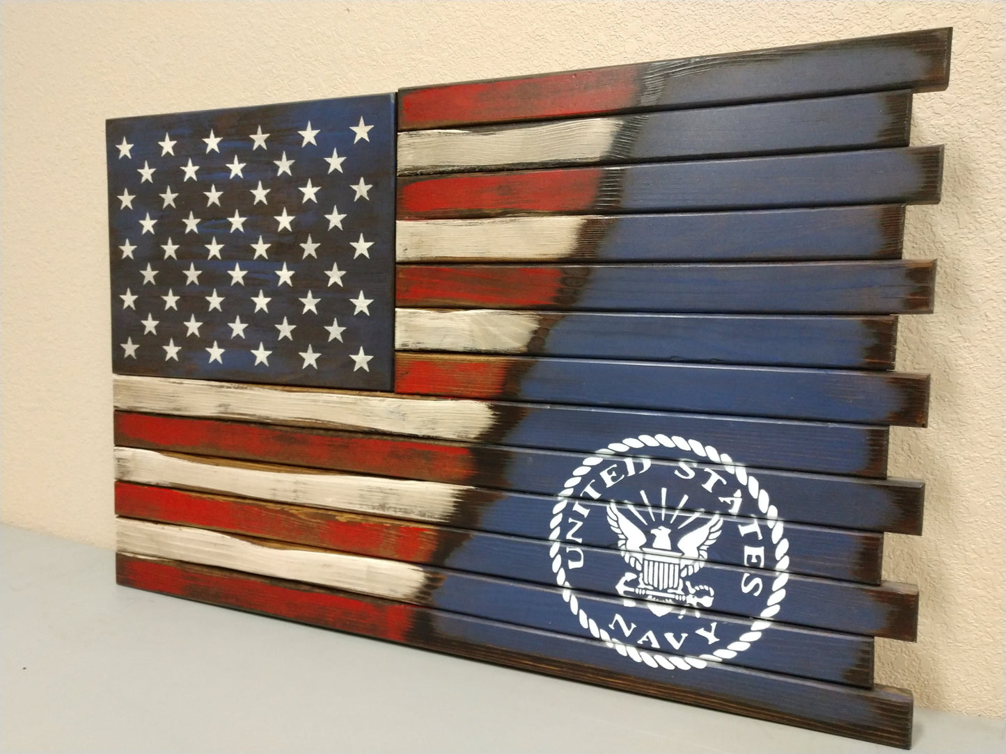 Liberty Home Concealment Small 2 Compartment Gun Case - Half Flag & Half Logo Designs