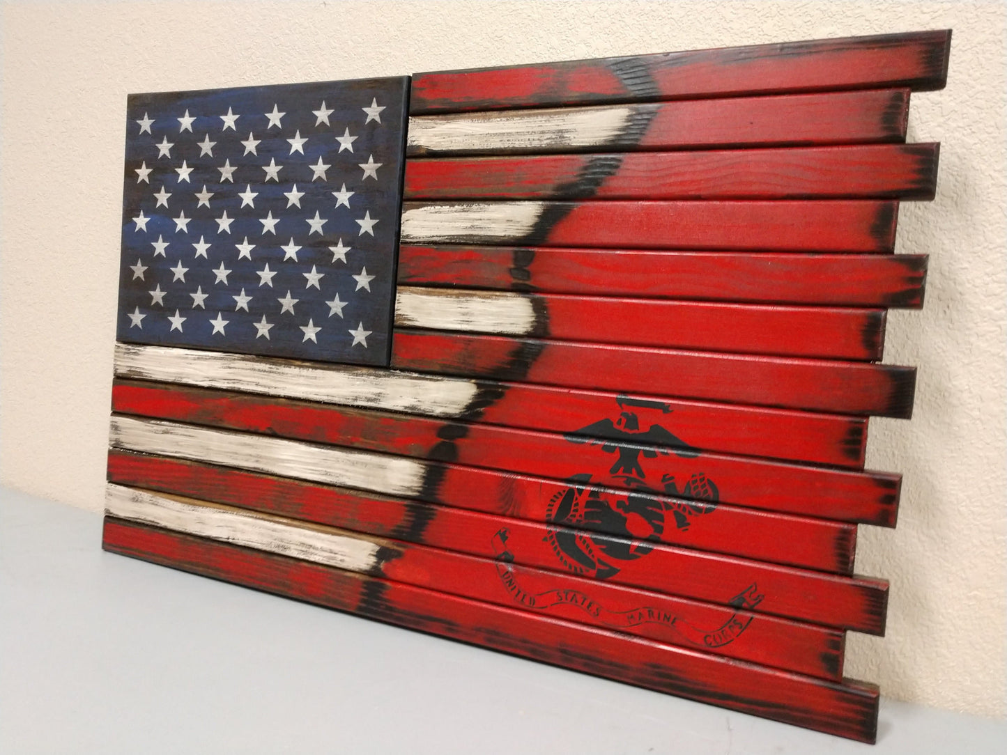 Liberty Home Concealment Small 2 Compartment Gun Case - Half Flag & Half Logo Designs