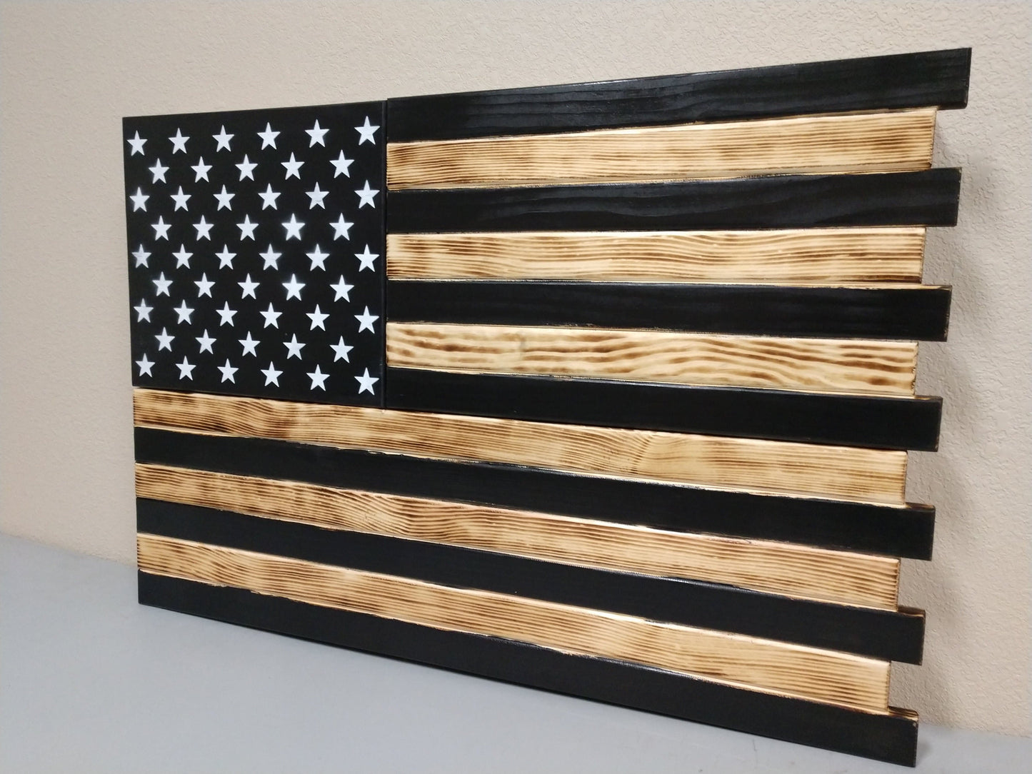 Liberty Home Concealment Large American Flag Gun Concealment Case with 2 Compartments