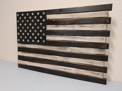 Liberty Home Concealment Large American Flag Gun Concealment Case with 2 Compartments