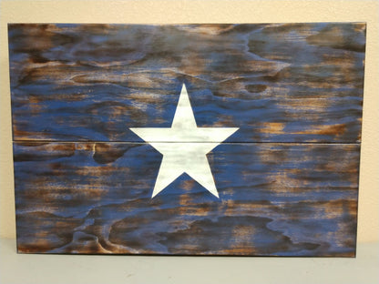 Liberty Home Concealment Large Wooden State Flag & Special Design Gun Case