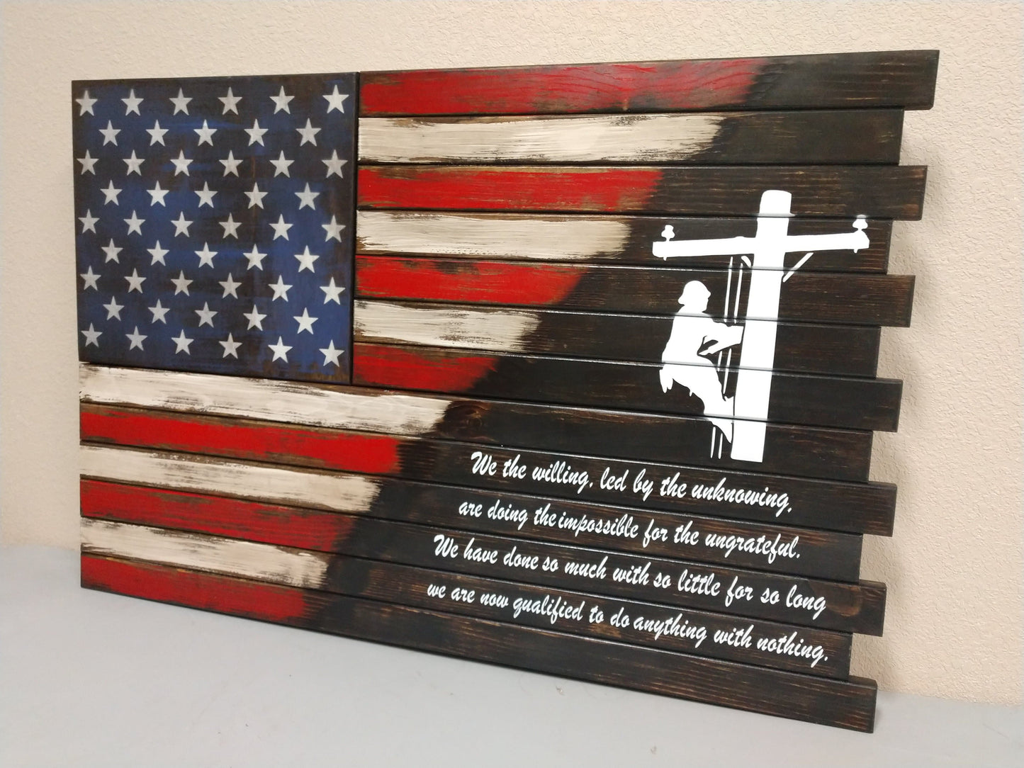 Liberty Home Concealment Deluxe 3 Compartment Gun Concealment Case (Hybrid American Flag Designs)