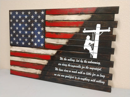 Liberty Home Concealment Deluxe 3 Compartment Gun Concealment Case (Hybrid American Flag Designs)