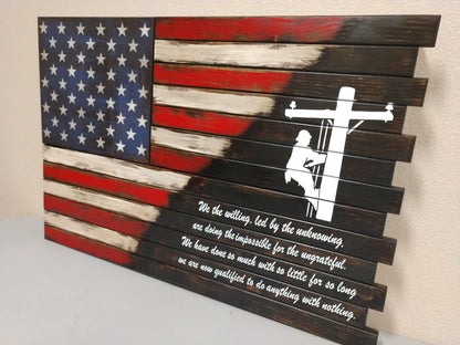 Liberty Home Concealment Premium 2 Compartment Gun Case - Half Flag & Half Logo Designs