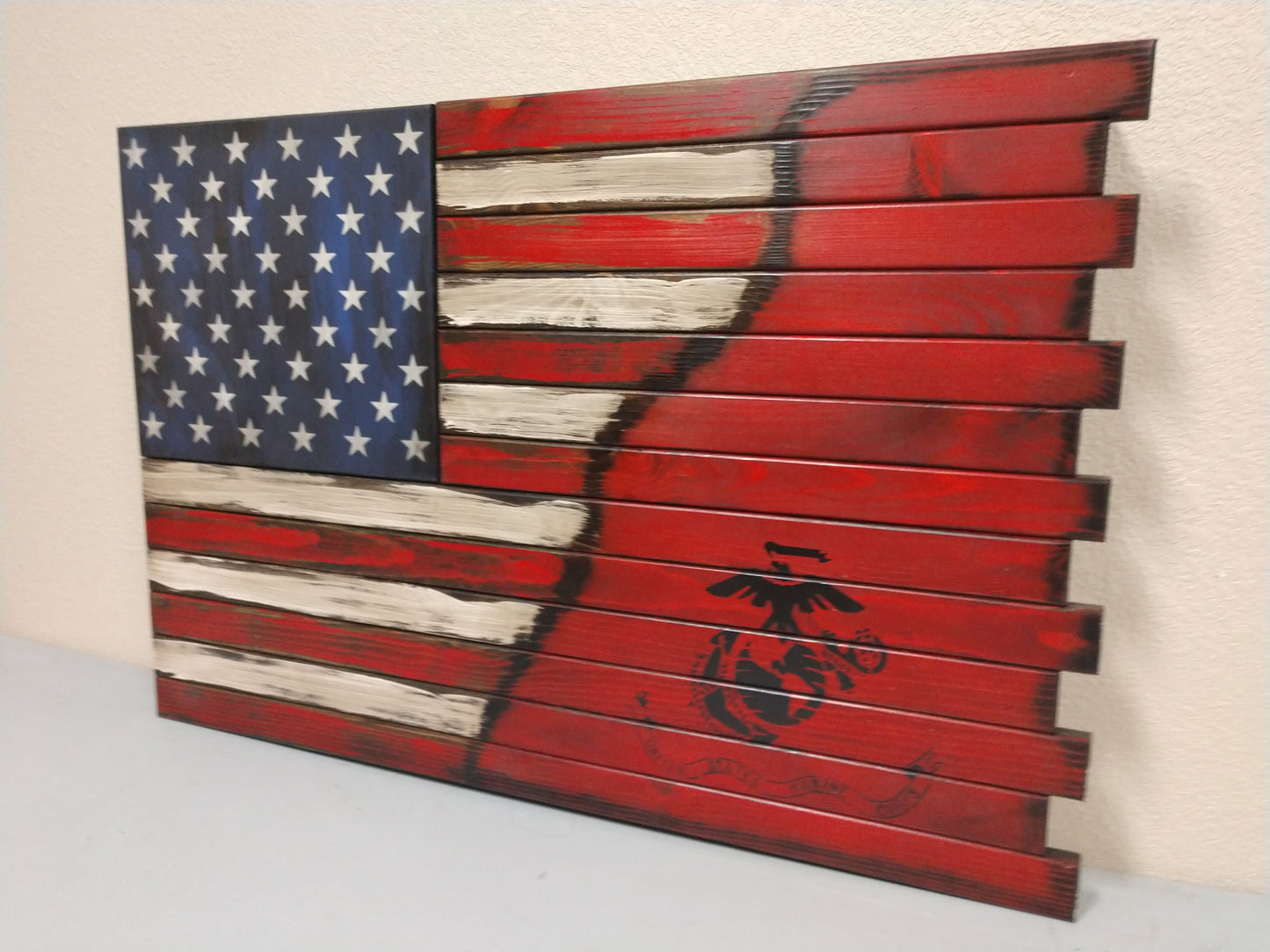 Liberty Home Concealment Deluxe 3 Compartment Gun Concealment Case (Hybrid American Flag Designs)