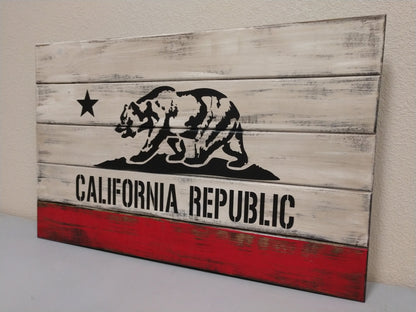 Liberty Home Concealment Small Wooden State Flag & Special Design Gun Case