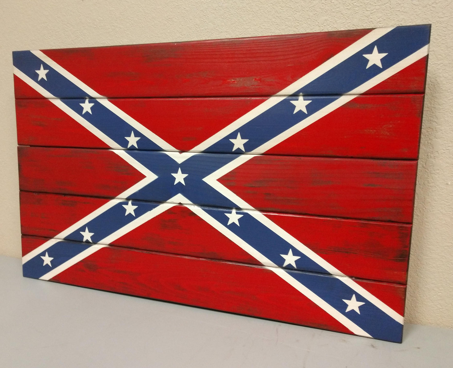 Liberty Home Concealment Large Wooden State Flag & Special Design Gun Case