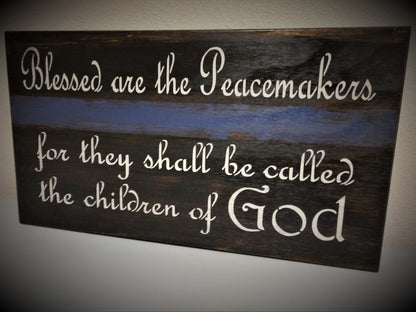 Liberty Home Concealment Mini “Blessed are the Peacemakers” Concealment Wall Art