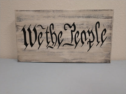 Liberty Home Concealment Mini WE THE PEOPLE Mini Gun Storage Sign