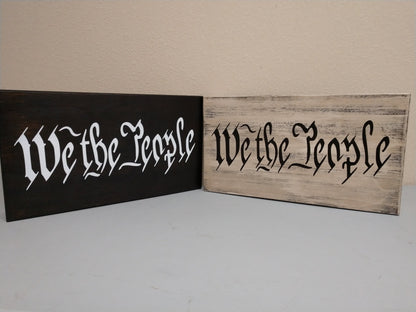 Liberty Home Concealment Mini WE THE PEOPLE Mini Gun Storage Sign