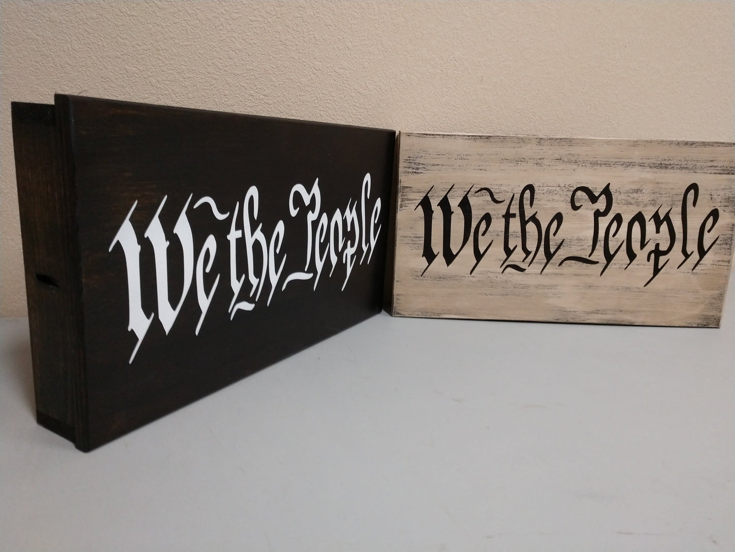 Liberty Home Concealment Mini WE THE PEOPLE Mini Gun Storage Sign