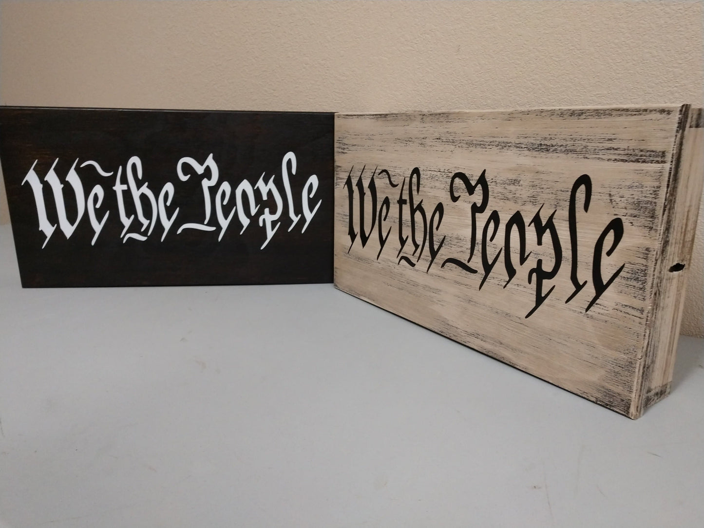 Liberty Home Concealment Mini WE THE PEOPLE Mini Gun Storage Sign