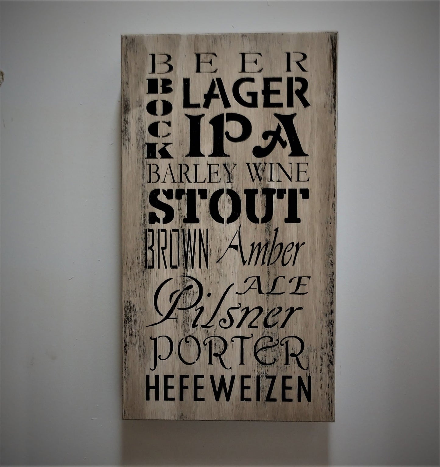 Liberty Home Concealment Mini Craft Beer Gun Storage Sign