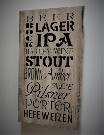 Liberty Home Concealment Mini Craft Beer Gun Storage Sign